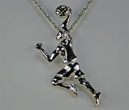 male basketball pendant